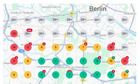 google ranking karte berlin seo uebersicht