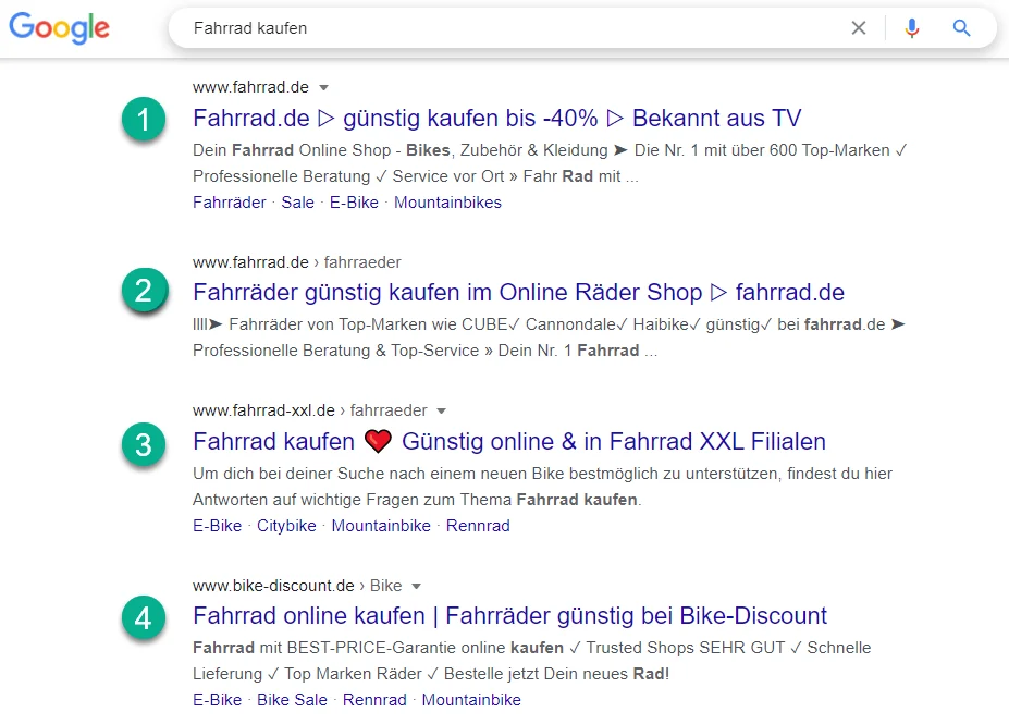 positivbeispiel seitentitel