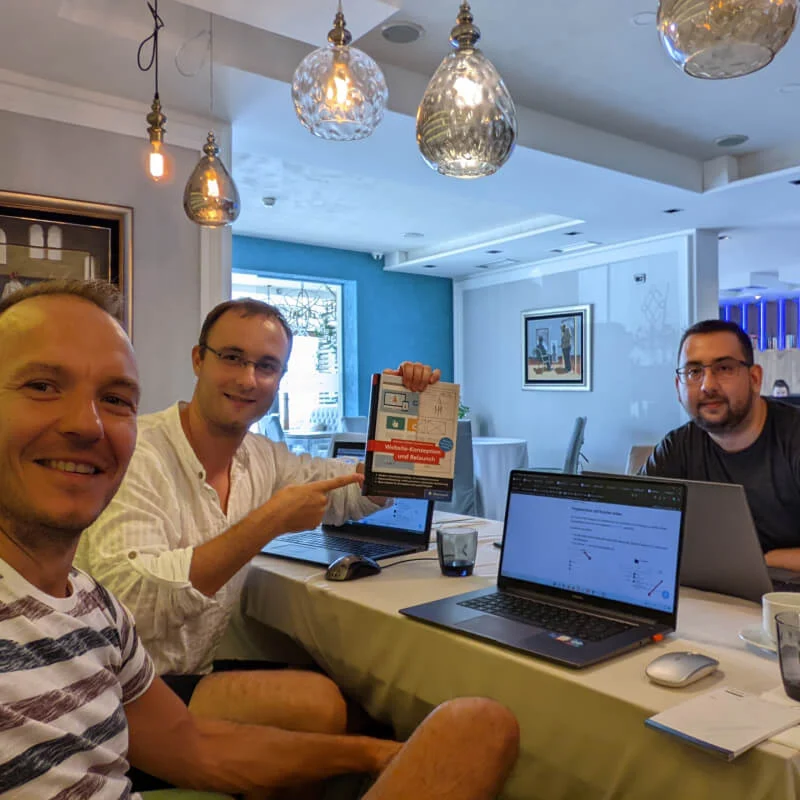 projektbesprechung in montenegro